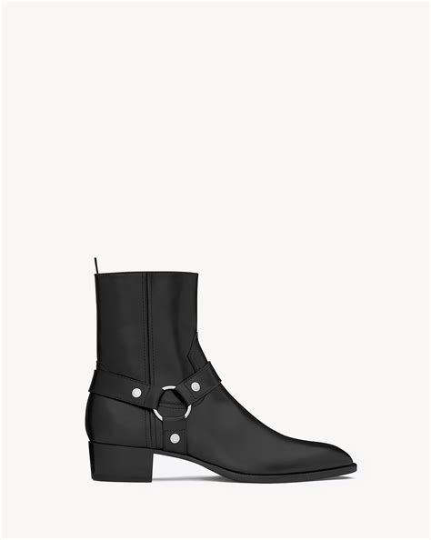 ysl lou boot|saint laurent leather boots.